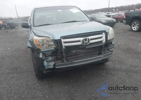 2006 Honda Pilot Lx z USA, uszkodzony, nr VIN 2HKYF18186H536582